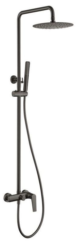 Barra de ducha monomando Delos Black gun metal BDD055/BGM