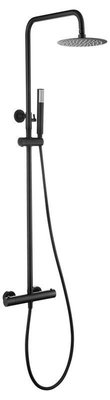 Barra de ducha termostática Génova Negro mate BTG053/NG Imex