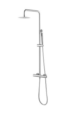 Barra de ducha termostática Monza cromo BTM039 Imex