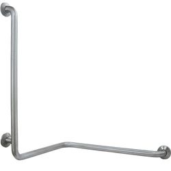 Barra ducha INOX 3 puntos anclaje pared IZQ.