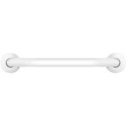 Barra fija INOX 100 cm blanco