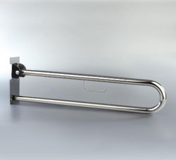 Barra sujeción abatible inoxidable