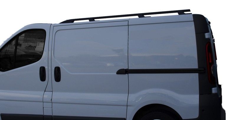 Barras SPORT Black Aluminio mod:S4 Renault Trafic L2 de 01 > 14