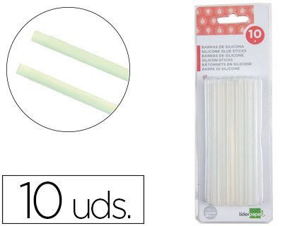 Barras Termofusible Liderpapel de 7 mm de Diametro X 100 mm de Alto Blister de 10 Unidades