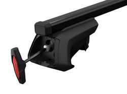 Barras Thule SmartRack XT 118 cm para coches con barras longitudinales