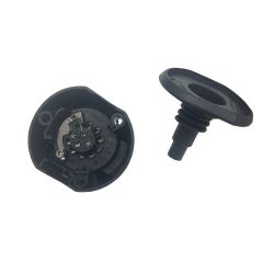 Base 13 Polos 12V ISO 11446, Dimensiones Reducidas, Contactos de Tornillo, Termo-Plástico. 00421300 MENBER´S-LITTELFUSE