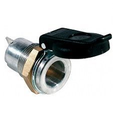 Base 2 Polos de Aluminio ISO 4165 con 2 Contactos 00681100