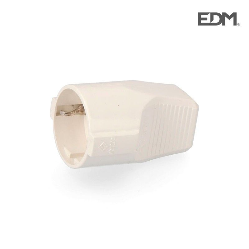 Base aerea t/tl 10/16a 250v retractilada edm