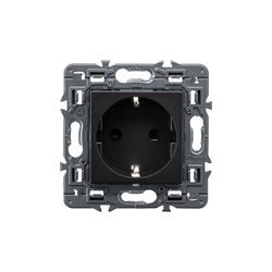 Base corriente Valena Next 2P+T 16A Dark Legrand 741420