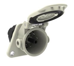 Base de 7 polos/24v - con iso 25981 terminales de tornillo 141148 - Erich Jaeger