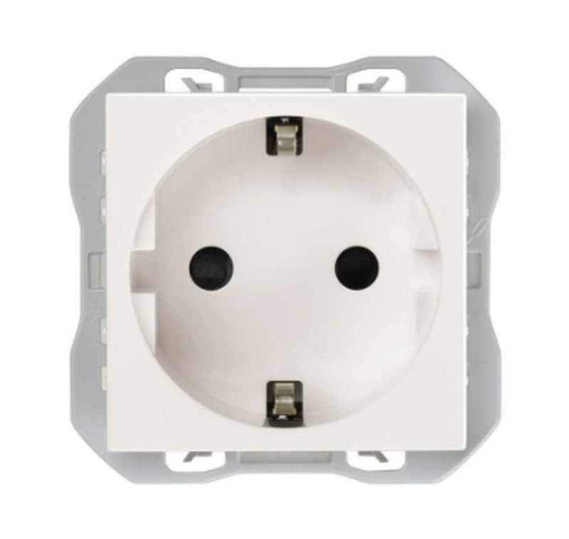 Base de enchufe Schuko embornamiento por tornillo Simon 270  20000432-090