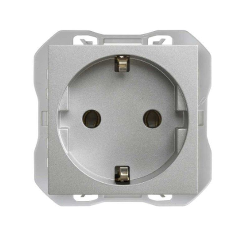 Base de enchufe Schuko embornamiento por tornillo  Simon 270  20000432-093