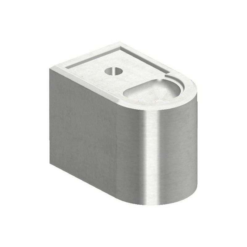 Base de hormigón e-peana para fuente