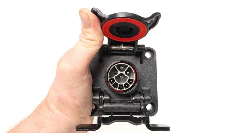 Base enchufe conector color gris Isobus Pasivo (Esclavo) 12V 9P ISO 11783-2