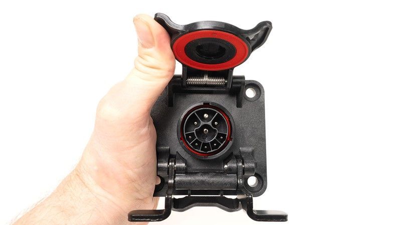 Base enchufe conector color negro Isobus Activo (Maestro) 12V 9P ISO 11783-2