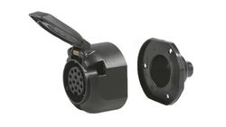 Base enchufe de 13 polos 12V con desconexión luz niebla