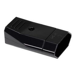 Base Móvil 2P 10 A 250 V~ Negra