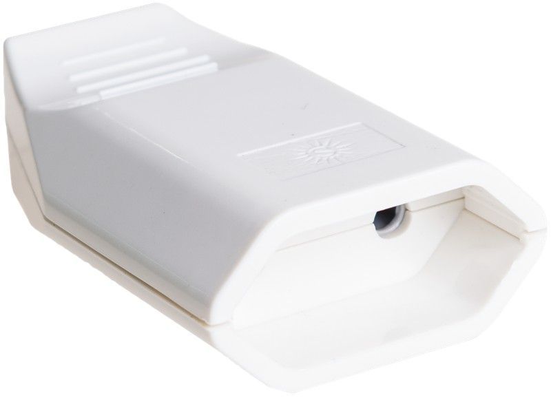 Base móvil 2P, 10A 250V~. Color blanco.