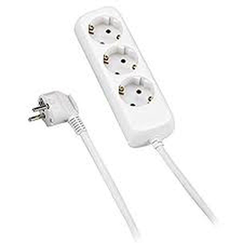 Base Múltiple 3,  Enchufes Con Cable 3X1,5 1,4 Metros ALYCO. Referencia 199453