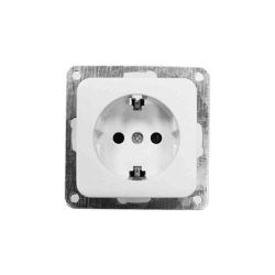 Base Tipo F T/Tl 16A Empotrar Serie Term  Bolsa