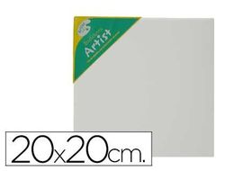 Bastidor Artist Lienzo Grapado Trasero Algodon 100% 20X20 Cm