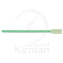 Bastón Limpieza Plástico 130x10mm 300047 Bolsa 10Ud Cabeza Foam