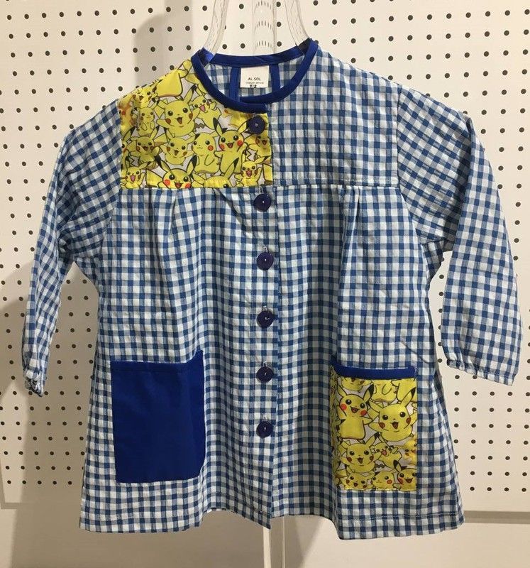 Bata azul pikachu
