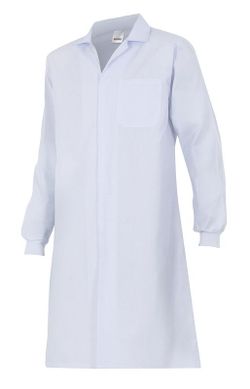 Bata Con Cierre De Velcro Blanco Ref. 705-7