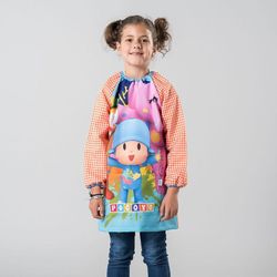Bata con goma naranja Pocoyó