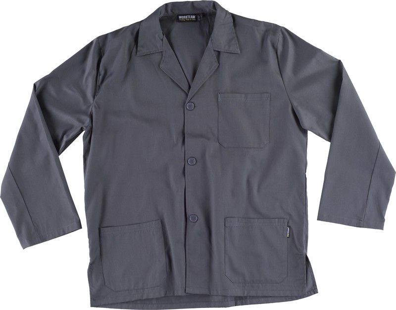 Bata corta de hombre tipo chaquetilla Gris