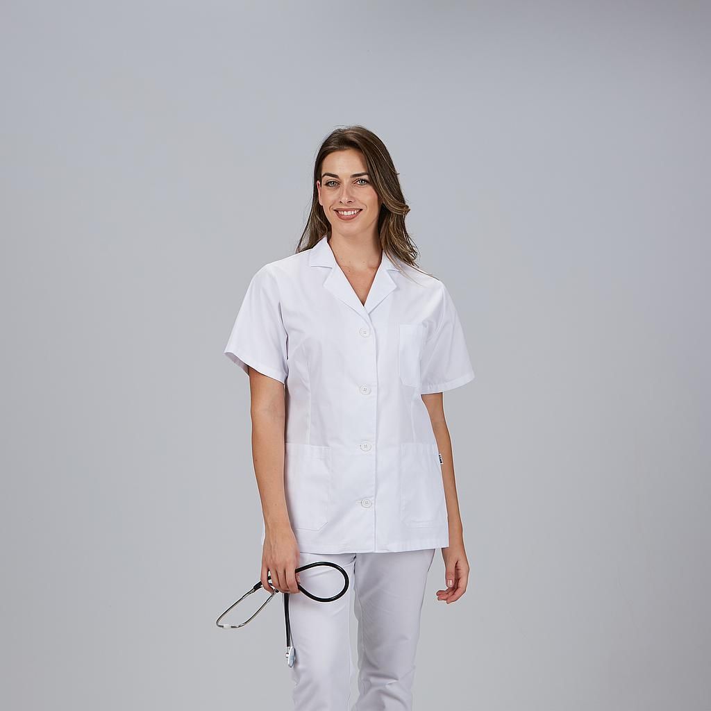 Bata Corta Mujer Manga Corta (Sarga)