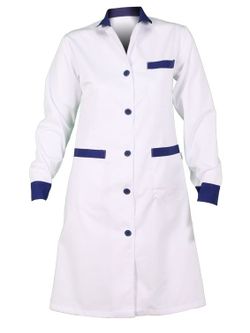 Bata Mujer Combinada