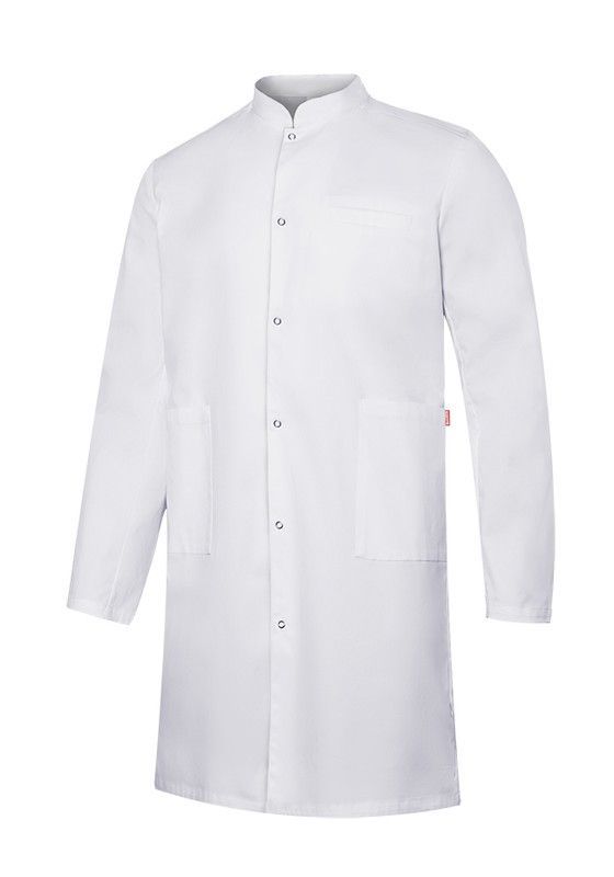Bata Stretch Cuello Mao Hombre  de color Blanco Referencia 539006s-7.