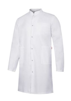 Bata Stretch Cuello Mao Hombre  de color Blanco Referencia 539006s-7.