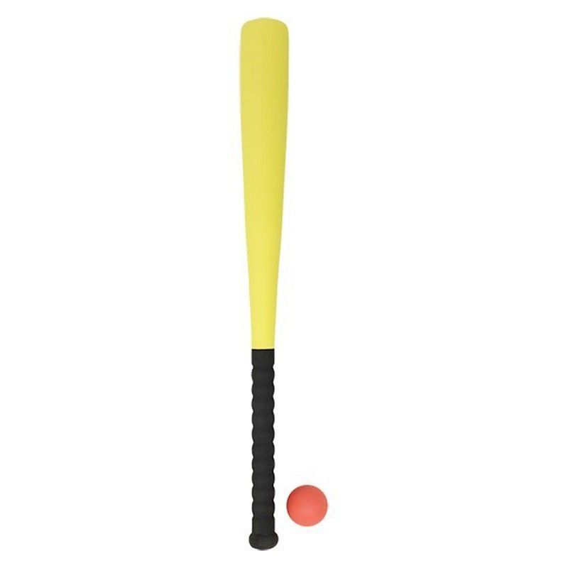Bate de béisbol de foam con pelota. 3 colores