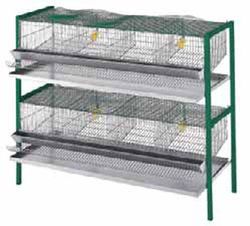 Batería 2 cestas para codornices