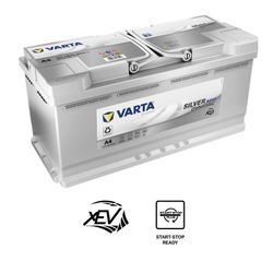 Batería AGM Varta Silver. Dynamic 105 Ah – 950A (A4)