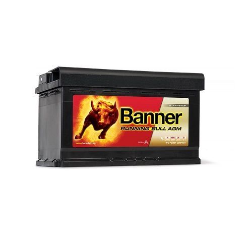 Batería BANNER AGM 12V 80A 800Ah 315X175X190 +D AGM58001 BANNER