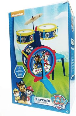 Batería con Banqueta - Patrulla Canina