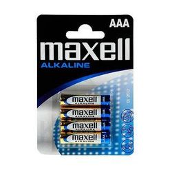 Batería Maxell Alcalina MA-LR03 De Consumo Tipo LR03 AAA 1.5v-Blister (4) Baterías