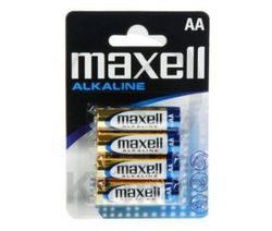 Batería Maxell Alcalina MA-LR06 De Consumo Tipo LR03 AA 1.5v-Blister (4) Baterías