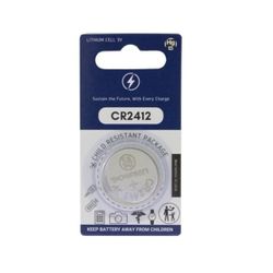 Bateria Relojes Cell Litio C-CR2412 Cell CR-2412 3v Blíster (1) Unidades