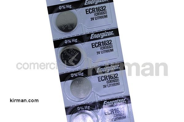 Bateria Relojes Energizer Litio E-CR1632 Energizer CR 1632 3v Blíster (5) Unidades