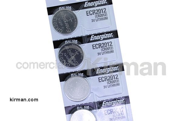 Bateria Relojes Energizer Litio E-CR2012 Energizer CR 2012 3v Blíster (5) Unidades