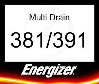 Batería Relojes Energizer Oxido De Plata E-391/381 Energizer 381/391