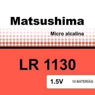 Bateria Relojes Matsushima Micro Alcalina MAT-LR1130 Matsushima LR1130 1.5v Blíster (10) Unidades
