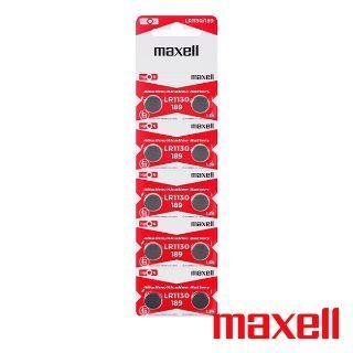 Bateria Relojes Maxell Micro Alcalina MA-LR1130 Maxell LR1130 1.5v Blíster (10) Unidades