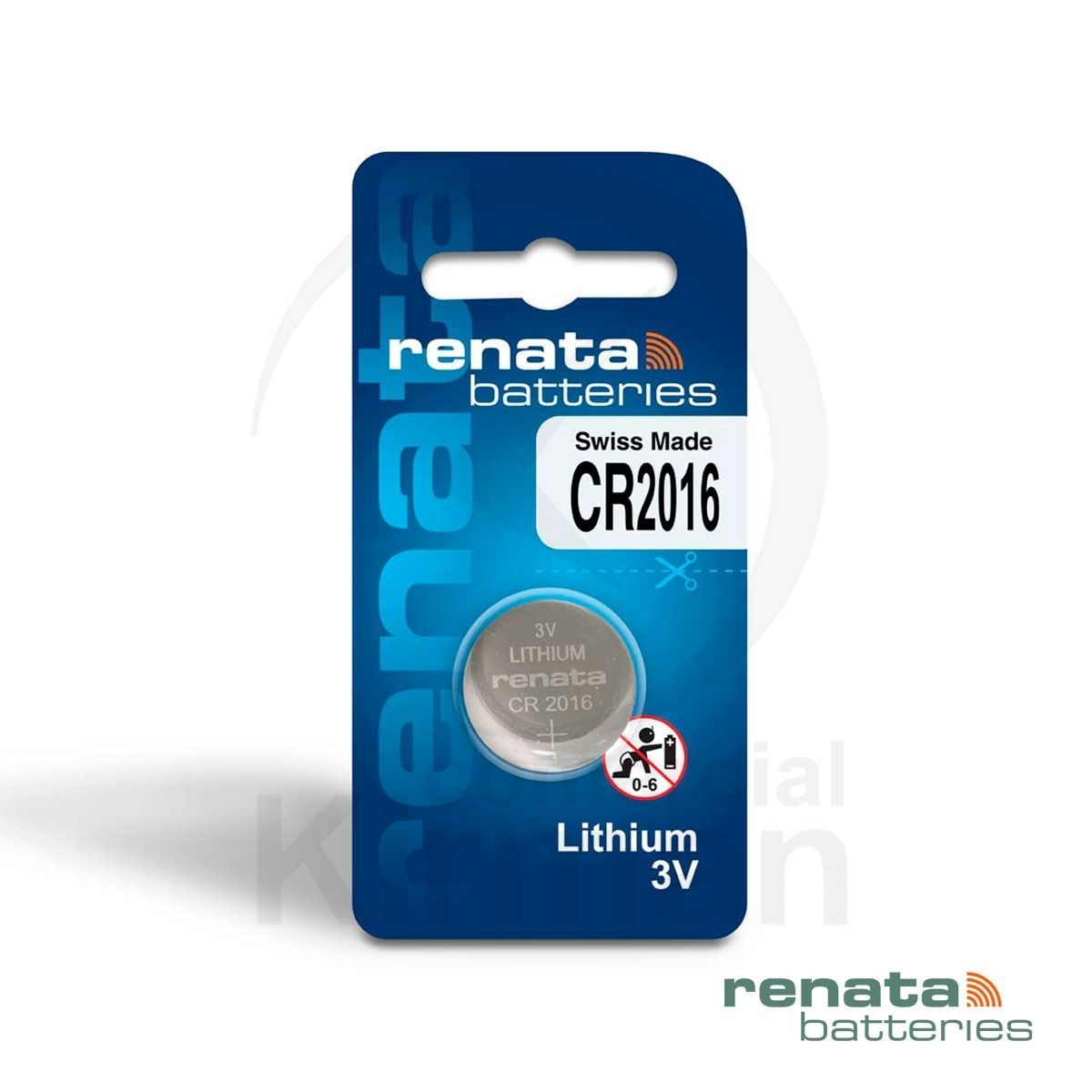 Bateria Relojes Renata Litio RE-CR2016 Renata CR 2016 3v Blíster (1) Unidades
