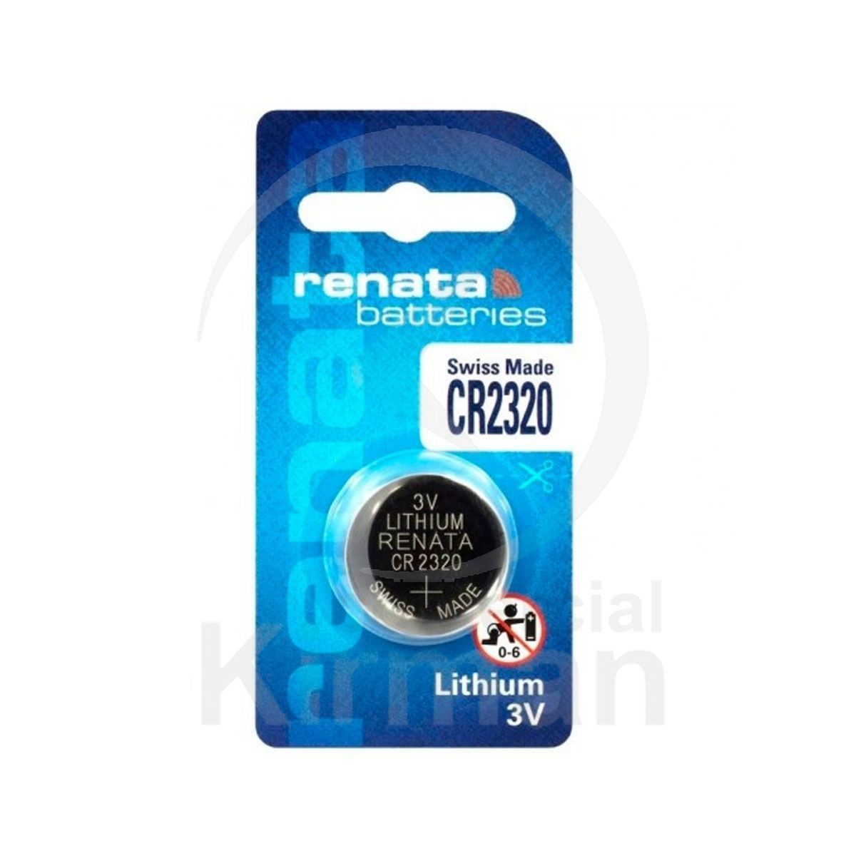 Bateria Relojes Renata Litio RE-CR2320 Renata CR 2320 3v Blíster (1) Unidades