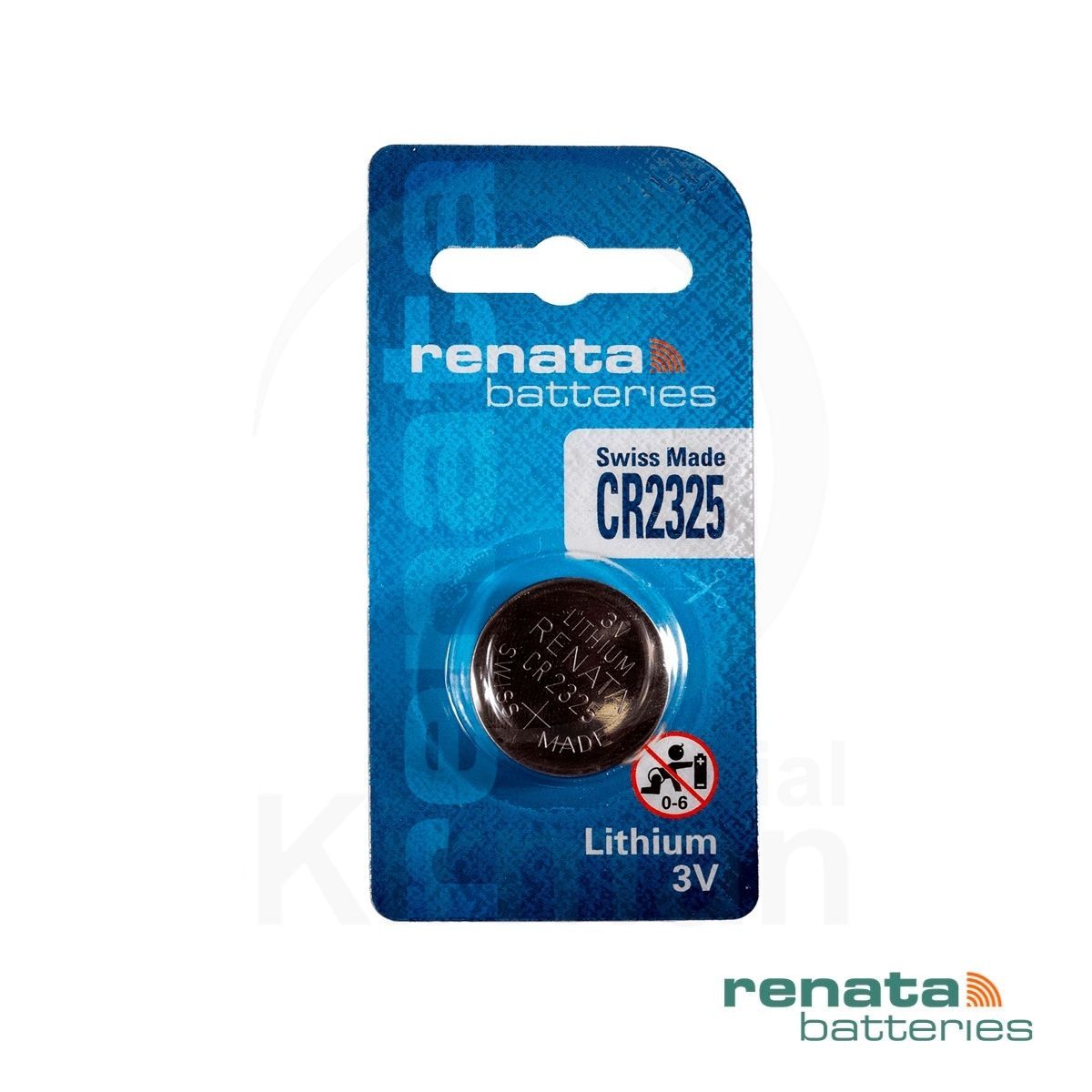 Bateria Relojes Renata Litio RE-CR2325 Renata CR 2325 3v Blíster (1) Unidad